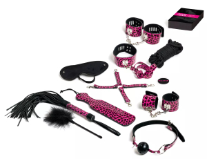 Juego de esclavitud maestro y esclavo - Rosa